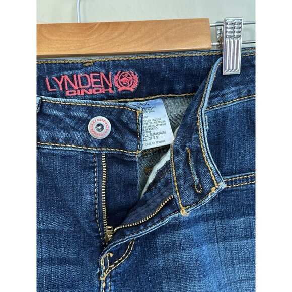 Cinch Women's Slim Fit Dark Wash Mid Rise Lynden Jean MJ81454086 Size 27/3 - Picture 4 of 10